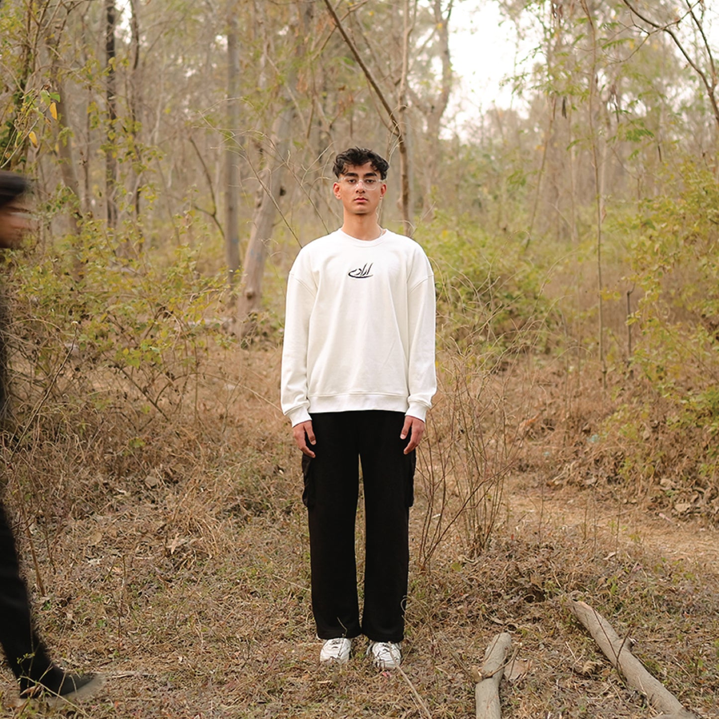 OFF-WHITE CREW NECK SWEATSHIRT