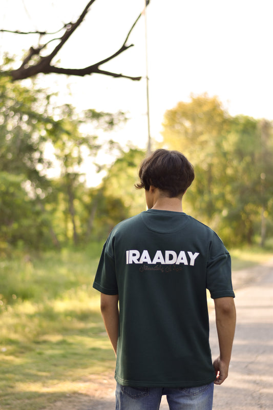 MOSS GREEN MADE IN PAK T-SHIRT