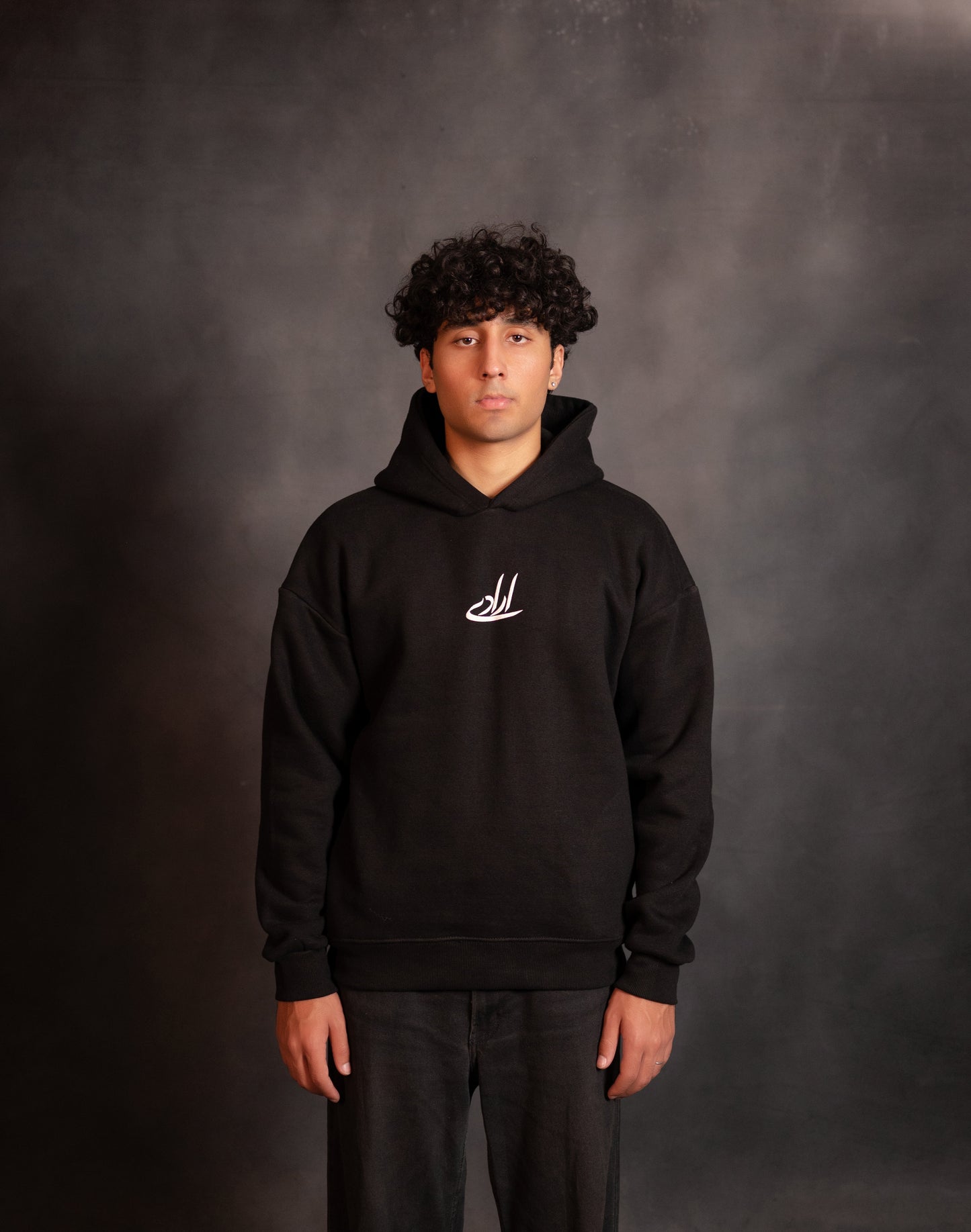 BLACK - HOODIE SIDE POCKET