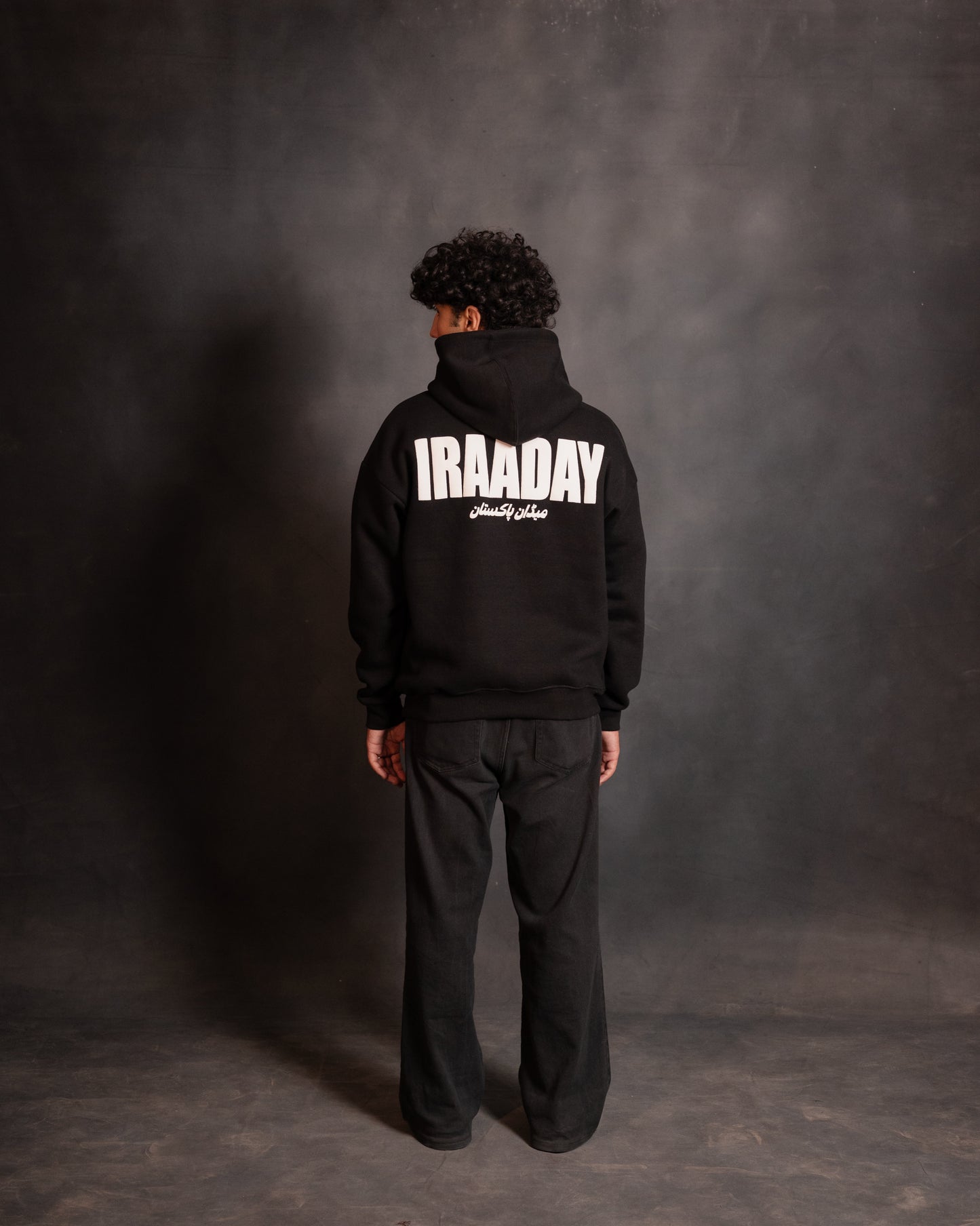 BLACK - HOODIE SIDE POCKET