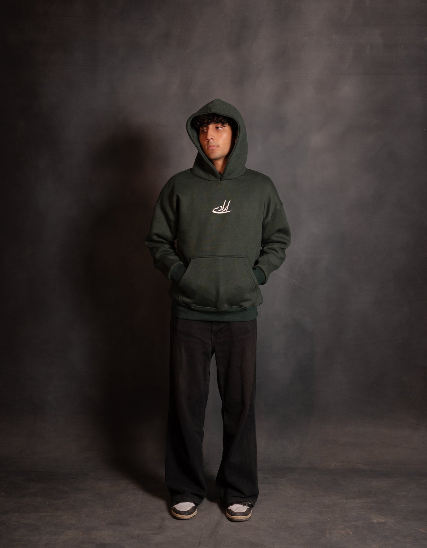 DARK GREEN - HOODIE