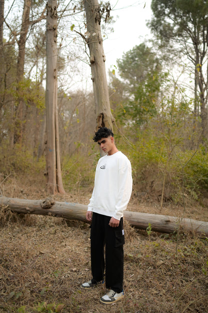 OFF-WHITE CREW NECK SWEATSHIRT