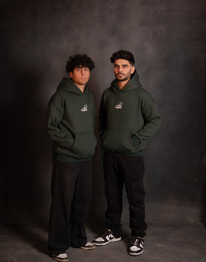 DARK GREEN - HOODIE