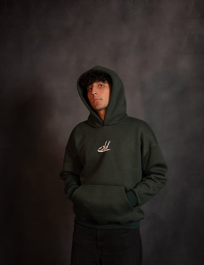 DARK GREEN - HOODIE